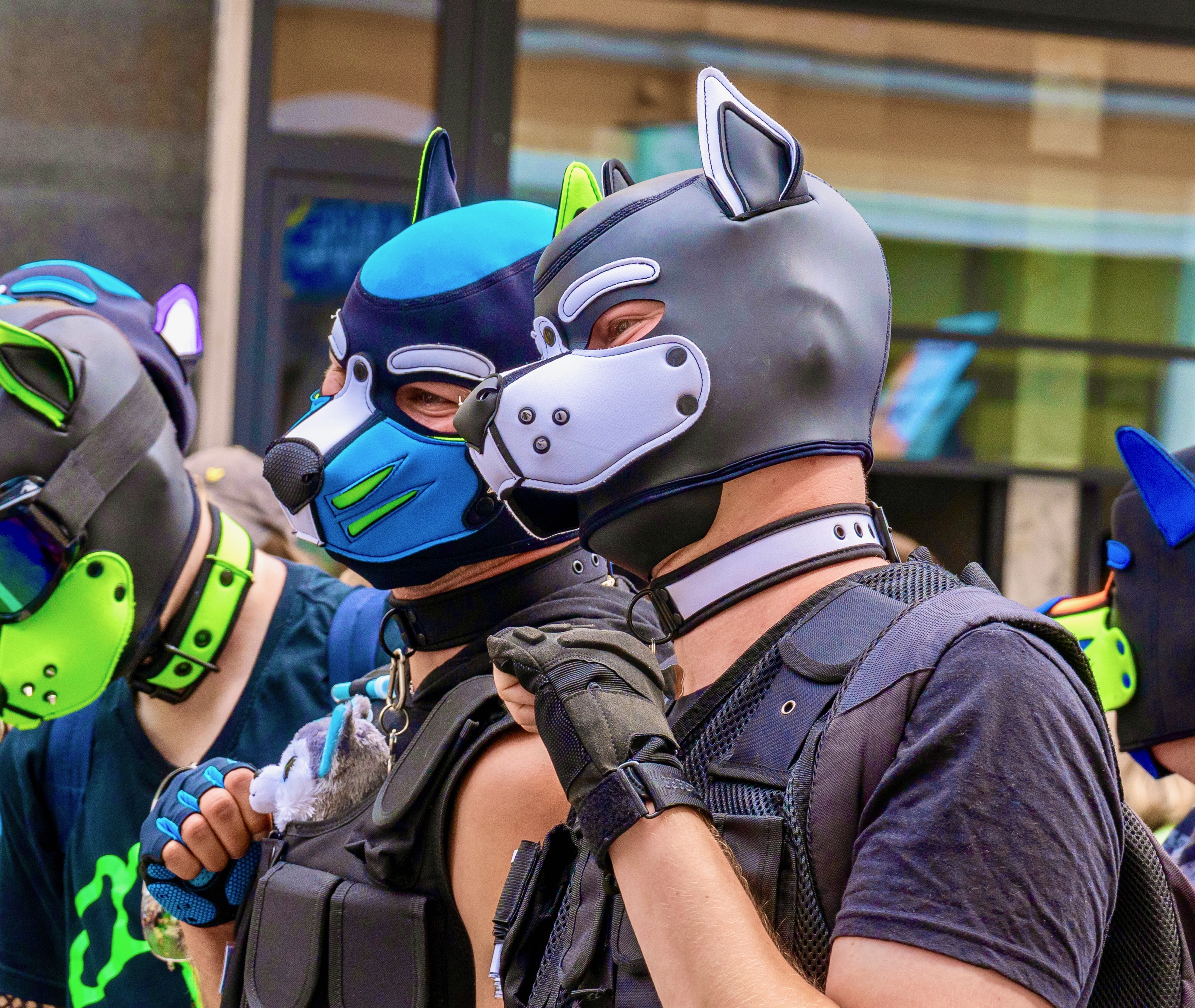 Pup play fetišisti na Pride v Nemecku. Zdroj: Wikimedia Commons